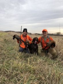 Iowa 2018 with Cadi and Zayda